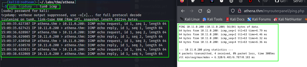 Ping Kali