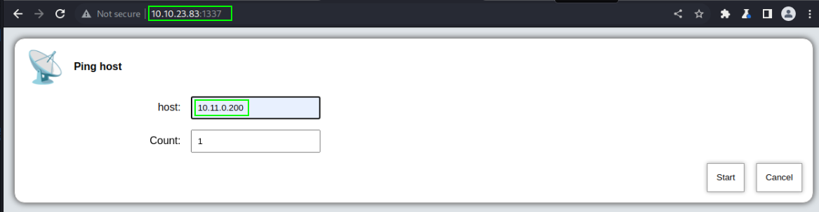 Ping Host