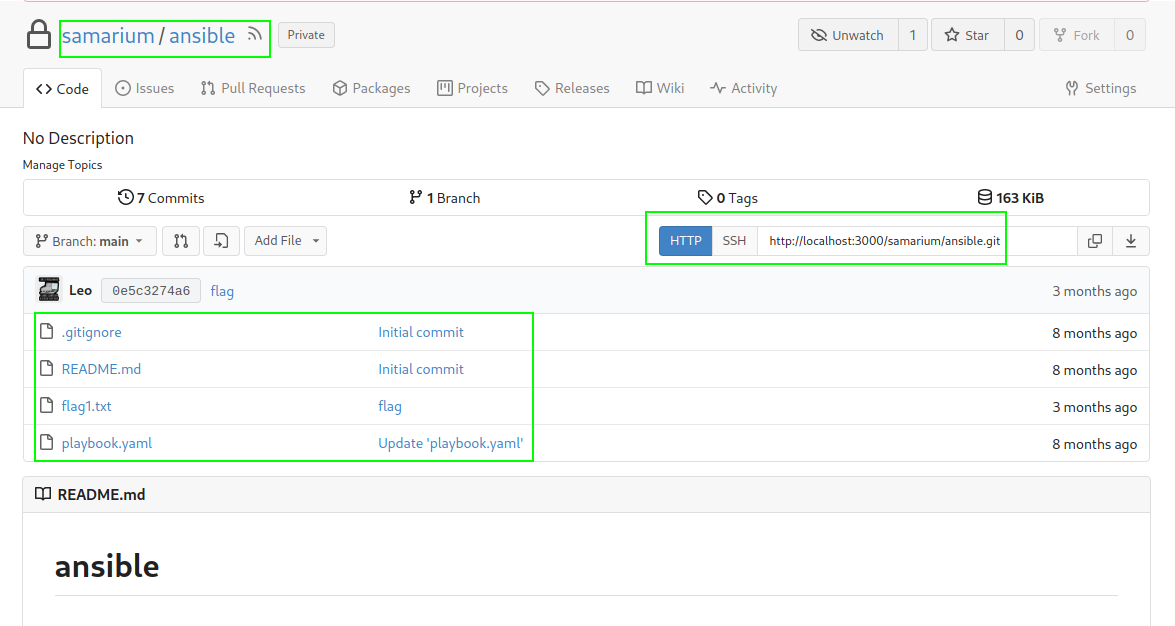 ansible Playbook