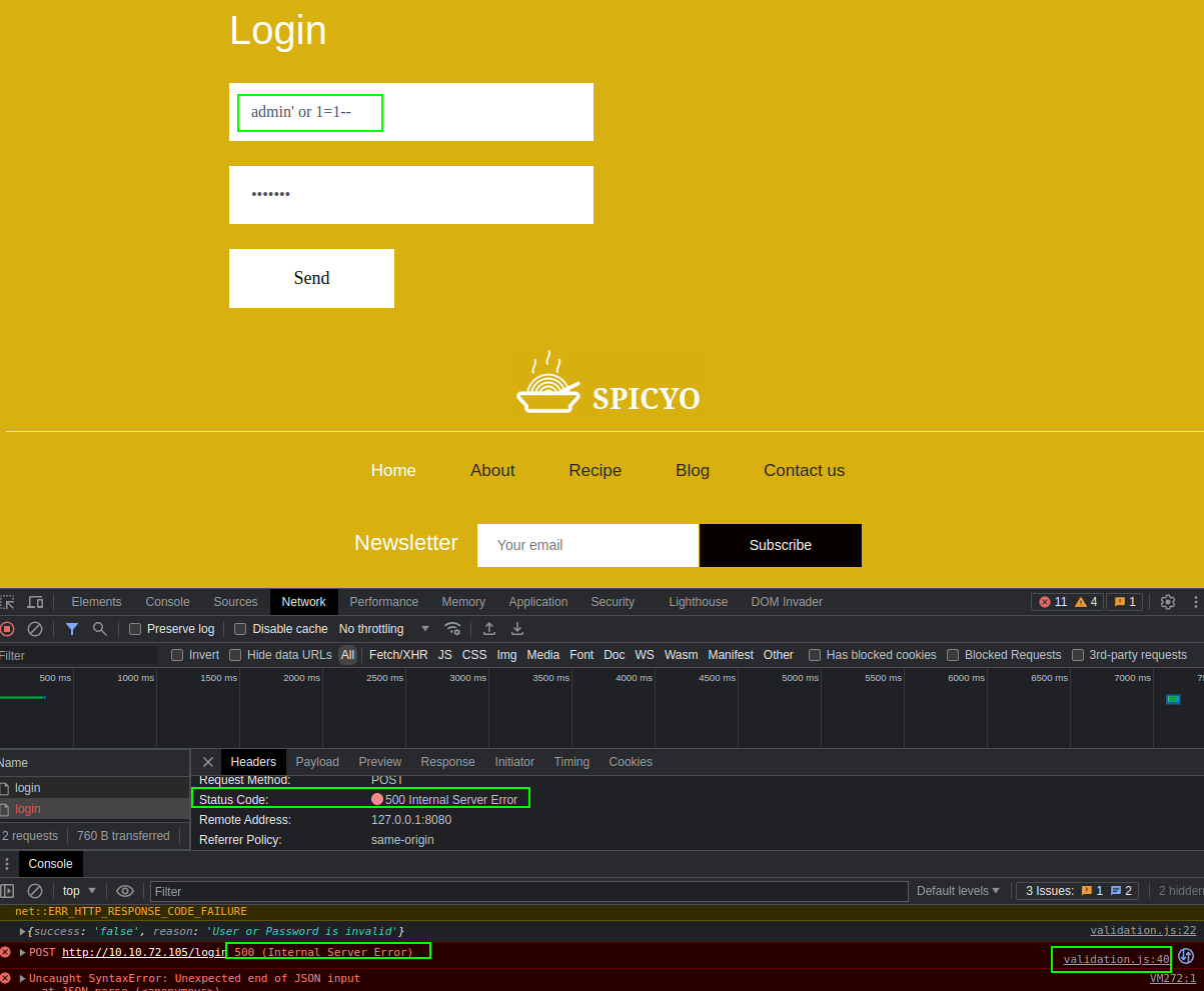 SQL Injection
