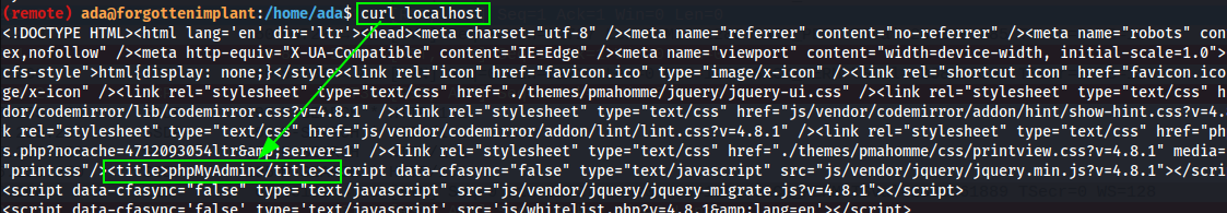 phpMyAdmin