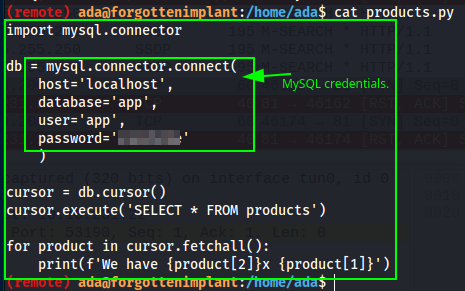 Product Script
