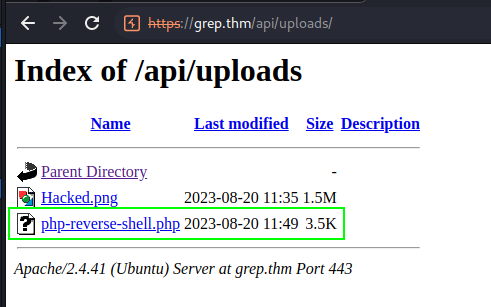 Confirmed Upload