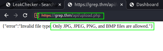 Upload Error