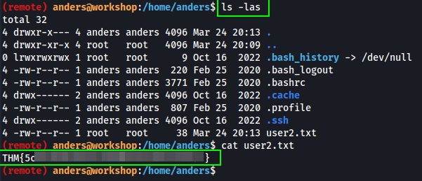 User 2 Flag